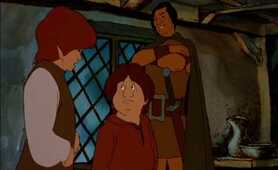 Aragorn at the Prancing Pony - Ralph Bakshi's Lord of the Rings 1978