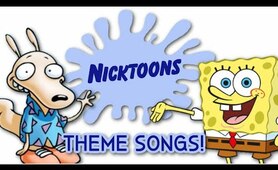 Nicktoons Shows Theme Songs from the 90s/2000s