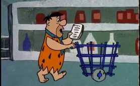 Fred and Barney go to the Supermarket_The Flintstones