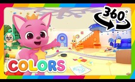 360° Pinkfong and Hogi House Tour | VR 360 | @Hogi & Pinkfong! Playground: ABCs, Colors&Numbers