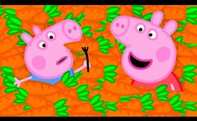 Peppa Pig And George Love Carrots 