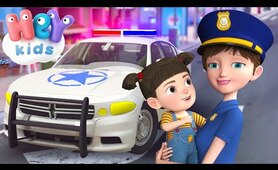 Police Car cartoon for kids 