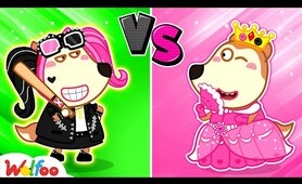 Pink Lucy vs Black Lucy Challenge - Wolfoo and Funny Stories for Kids | Wolfoo Official Channel